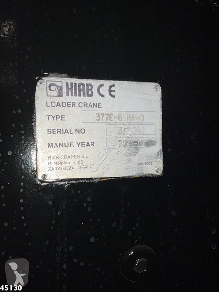 Camion Mercedes 3263 8x4 Hiab 37 Tonmeter...
