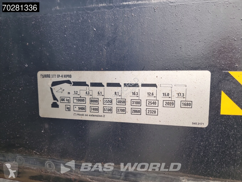 Camion Scania P420 8X2 NL-Truck Hiab 377EP-4...