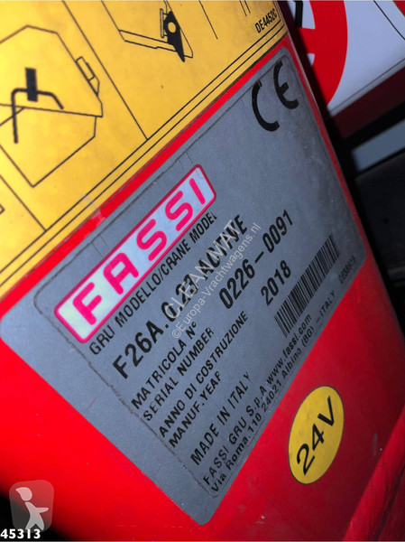 Kamion Renault D 220 Euro 6 Fassi 2,3 Tonmeter...