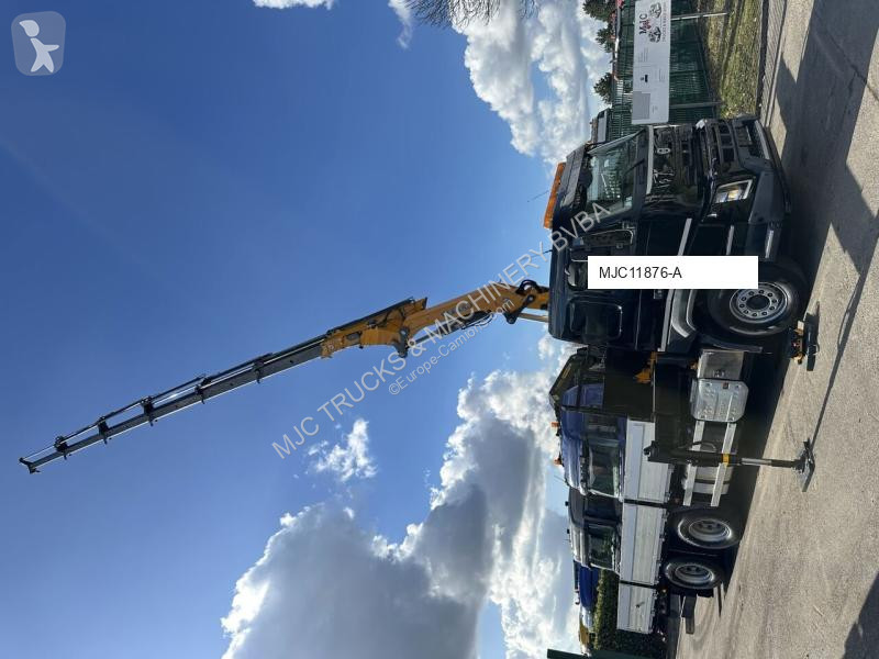Camion Volvo FMX 370 6x2 PRITSCHE 6M35 + KRAN...