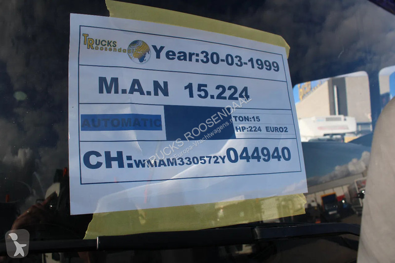 Kamion MAN 224 + MANUAL + EURO 2