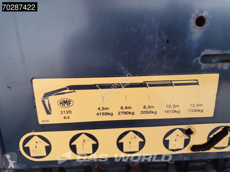 Kamion Volvo 420 6X2 HMF 2120 K 4 Crane...