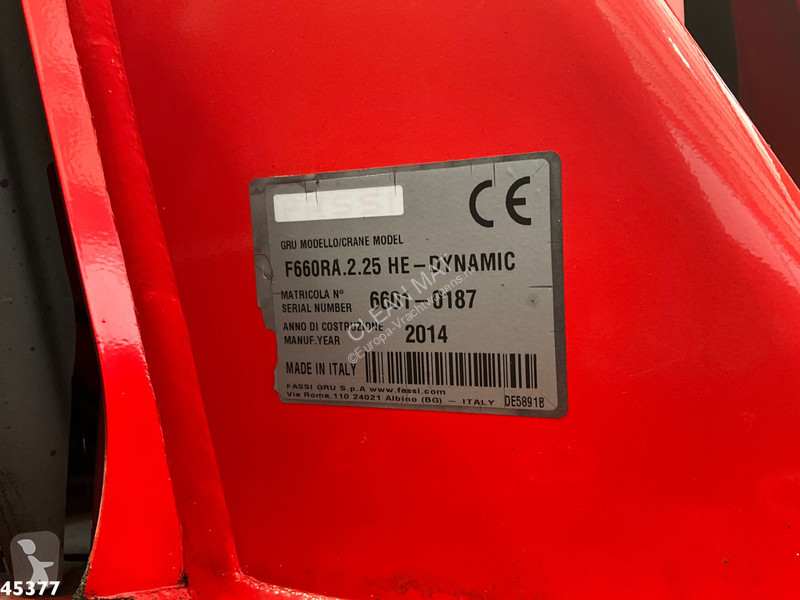 Camion MAN 35.440 Euro 6 Fassi 66 Tonmeter...