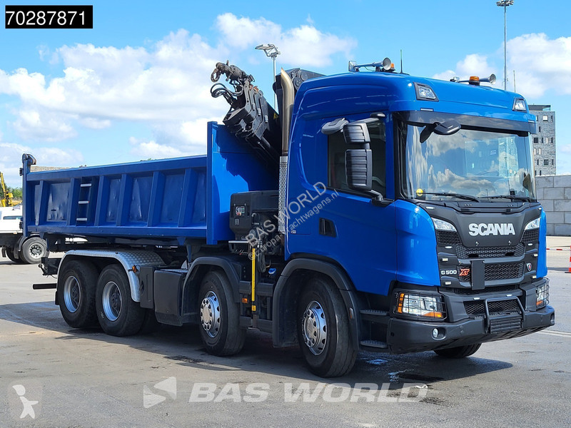 Camion Scania 500 8X4 Hiab X-HIDUO 228 E-3...