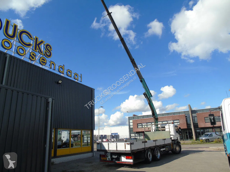 Kamion Scania P 380 + PAFINGER PK18.500 5x...