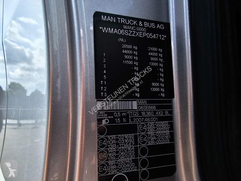 Kamion MAN 18.360 4x2 PALFINGER 27 t/m CRANE /...