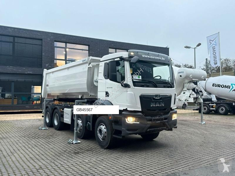Lastbil MAN TGS 8x4 WECHSELSYSTEM KIPPER+MISCHER