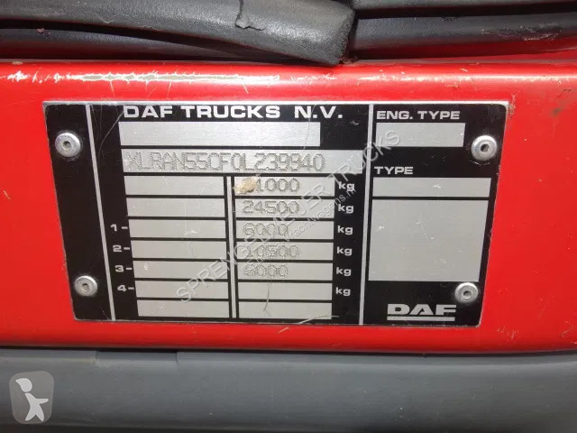 Camion DAF 250 METZ 30 meter