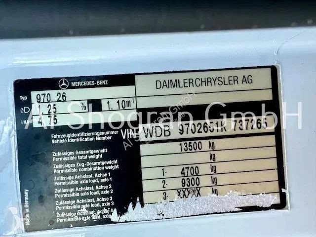 Camion Mercedes 1323 Falck SCHMIDT T2014 /...