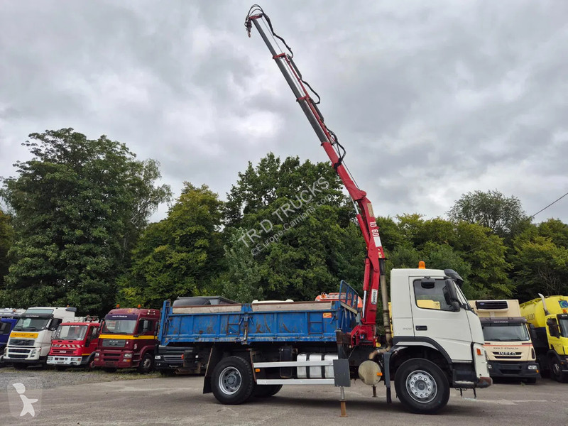 Camion Volvo FM 9.300 TIPPER - HMF 1060K3 CRANE