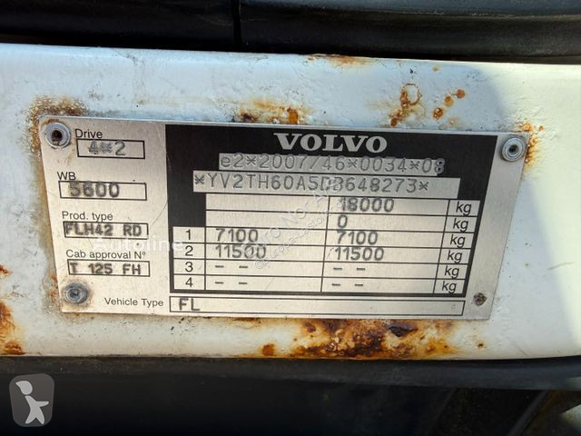 شاحنة Volvo FL290 4x2 Thermo King T1200-R Euro 5