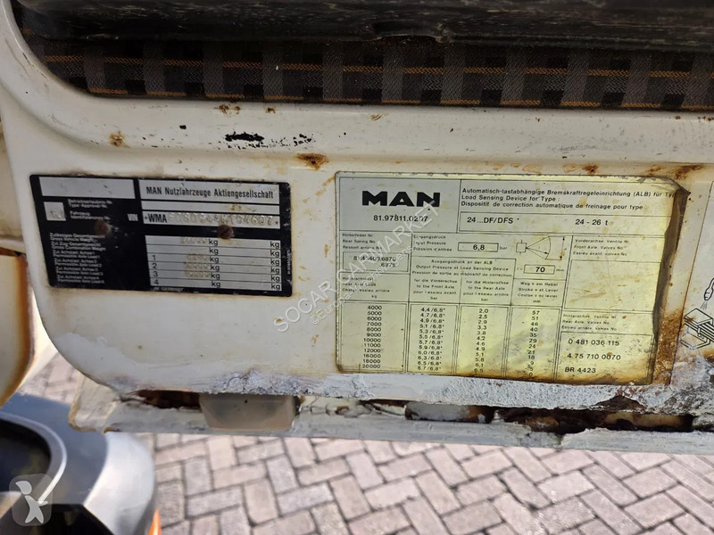 شاحنة MAN 24.362 6x4 ull Steel Suspension 14t...