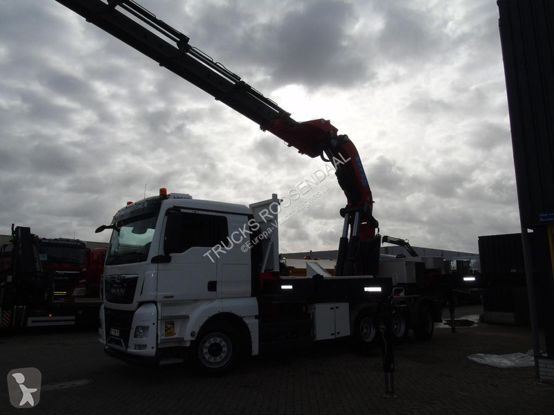 شاحنة MAN 580 + EFFER 1855/6S + 8X4 + EURO 6 +...