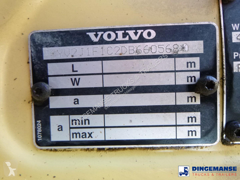 Lastbil Volvo 6x2 Euro 5 AJK container hook 20t