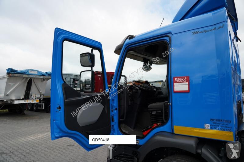 شاحنة Renault D WIDE 380 DE11 / 4X2 / LAWETA 8...