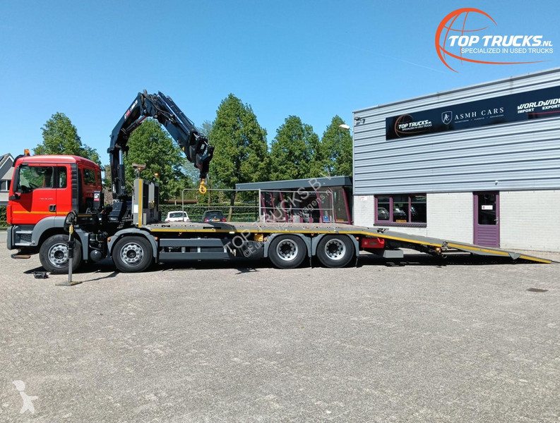 شاحنة MAN 35.360 8x2 - Hiab 22TM Crane, Machine...