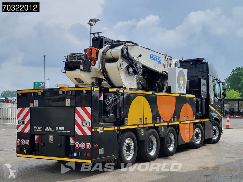 شاحنة Volvo 650 10X4 EFFER 2655 7S + 6S Jib...