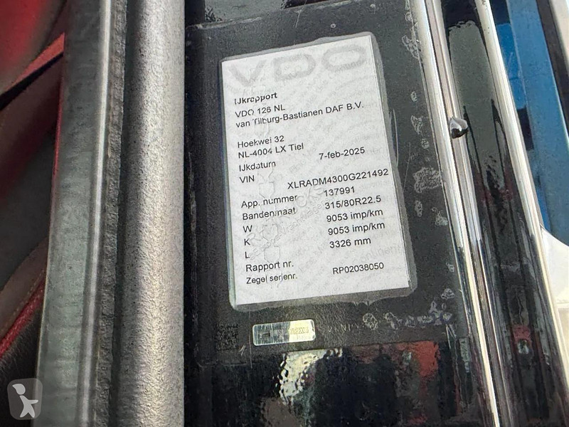 شاحنة DAF 530 8X4 - FULL STEEL SUSP. - BIG...
