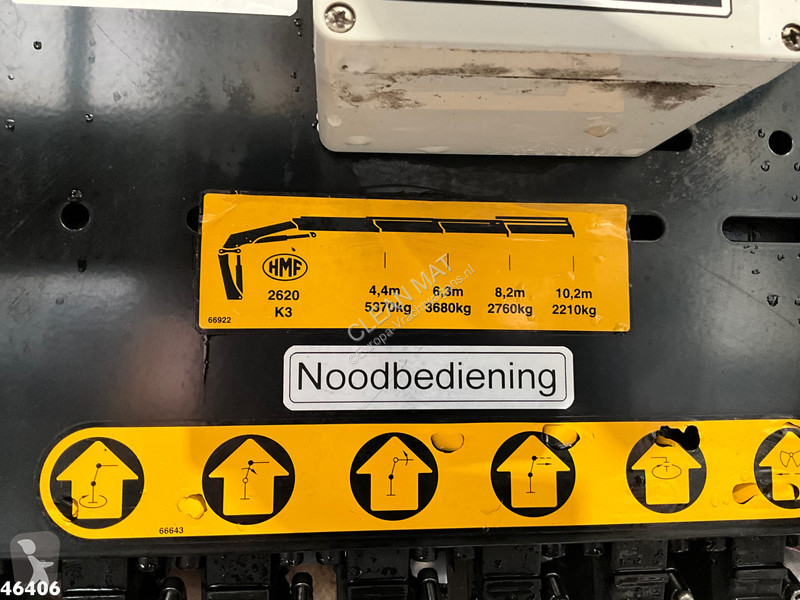 شاحنة DAF FAQ  400 8x2 Euro 6 HMF 26 Tonmeter...
