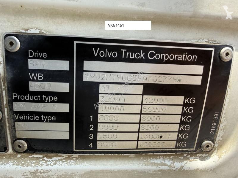 شاحنة Volvo FMX460