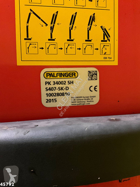 شاحنة Volvo FMX 6x2 Palfinger 34 Tonmeter...