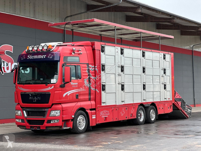 شاحنة MAN TGX 3.Stock FINKL /Hubdach/Tränke/Waage