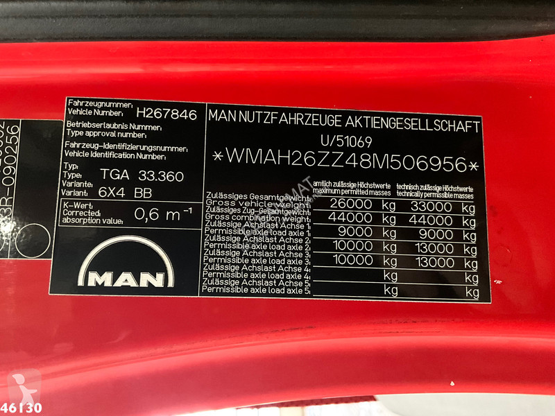شاحنة MAN 33.350 6x4 Wicom Combi