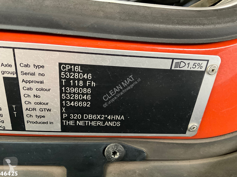 Kamion Scania 320 HMF 14 Tonmeter Z-kraan Just...