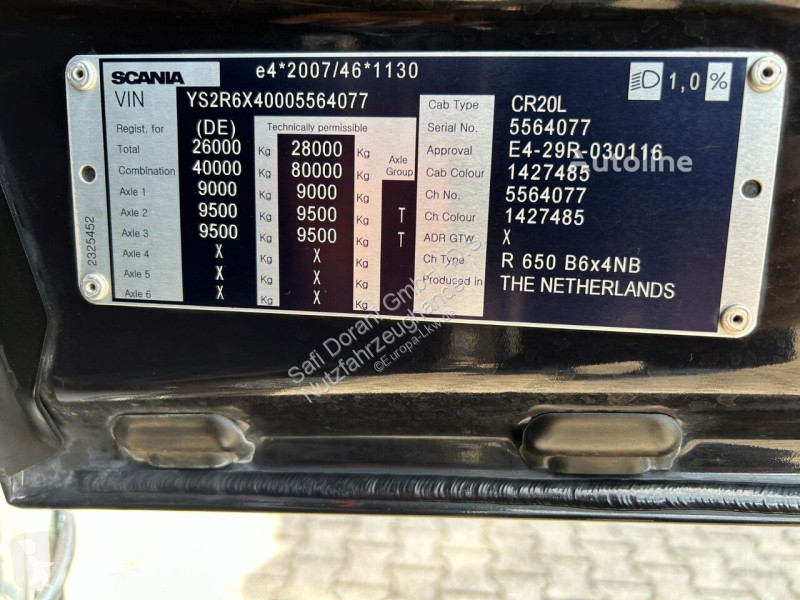 شاحنة Scania X-HIDUO 188 ES-2
