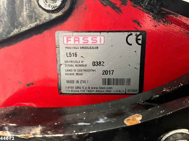 شاحنة Scania 450 8x4 Euro 6 Fassi 66 Tonmeter...