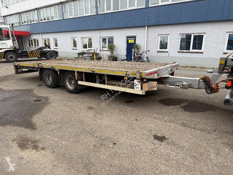 شاحنة Volvo 460 6X2 HIAB 422-6 + 2 AXLE TRAILER