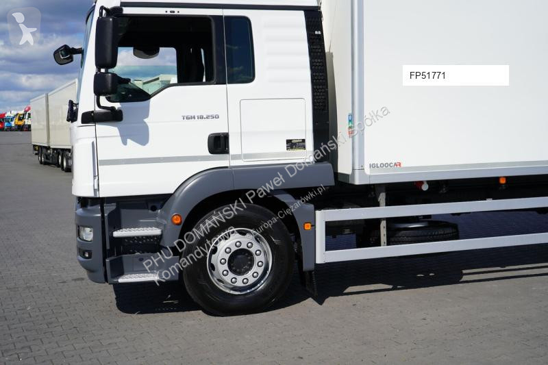 شاحنة MAN TGM / 18.250 / EURO 6 / CHŁODNIA +...
