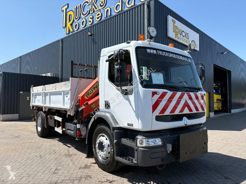 شاحنة Renault + PALFINGER PK 10000. 2 X EXT. +...
