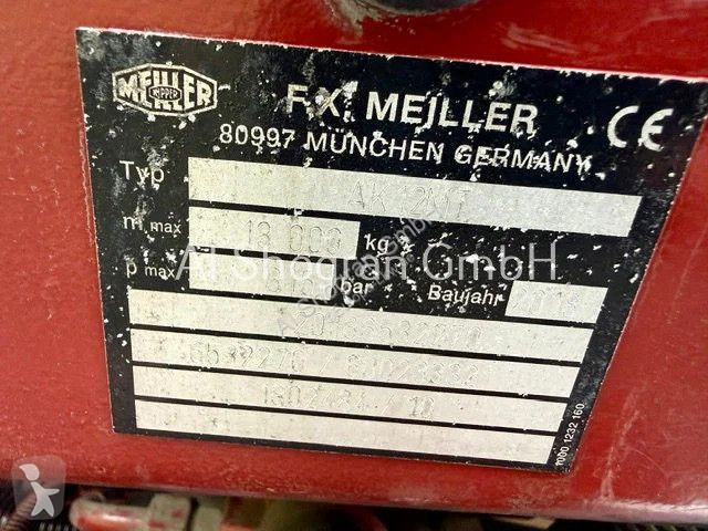شاحنة Mercedes 1835 /Absetzkipper Meiller AK...