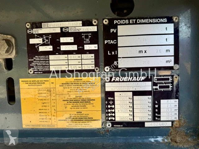شاحنة DAF 6x2/Standklima/Eu6/Komplettzug
