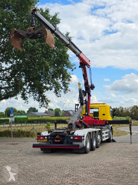 Camion Scania P450 8x2!! CRANE/HOOK!!...