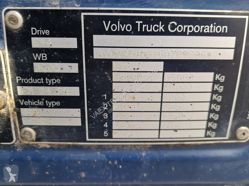 Camion Volvo 13500 Globetrotter 8x4*4 - Cable...