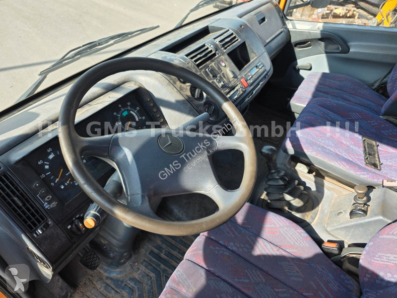 Camion Mercedes 1218 / Kipper+Kran / load...