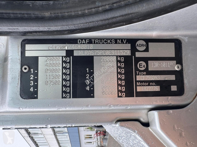 Camión DAF 75250 6X2 EURO 5 + HIAB 144D-4 CL