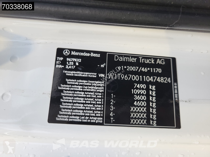 Camión Mercedes 816 4X2 AC Manual Euro 6