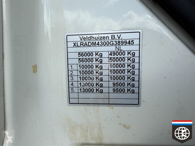 شاحنة DAF 10X4 MIDLIFT Steel-sprung - Insulated...