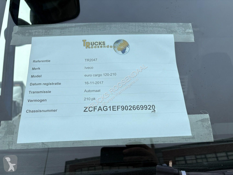 Iveco 120 E 21 + LOAD LIFT + EURO 6 truck
