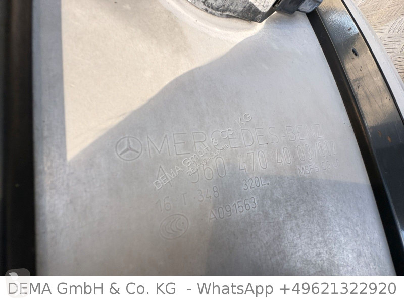 Kamion Mercedes 3236*8x4*E6c*Klima*Stetter 9m³*