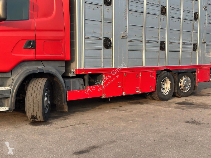 Kamion Scania 6x2 LL 3.Stock FINKL Viehw. +...