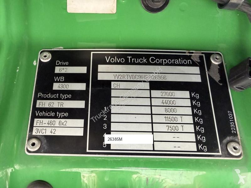 Lastbil Volvo FH 6x4H*4 Plane LBW AHK