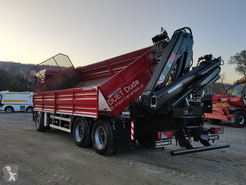 Camión MAN Man 6x4 HDS HIAB 166 B-3 DUO...