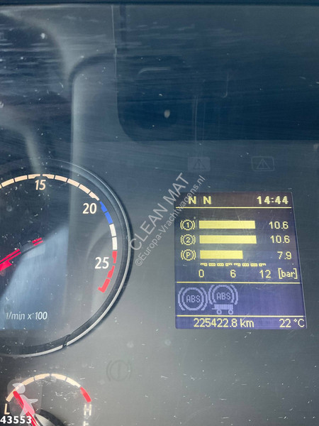 Camion Scania 410 8x4 Euro 6 HMF 18 Tonmeter...