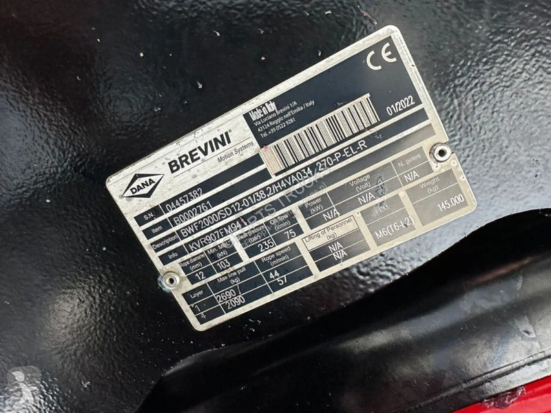 Kamion Mercedes 3646 L 8X4 + FASSI F545RA.2.26...