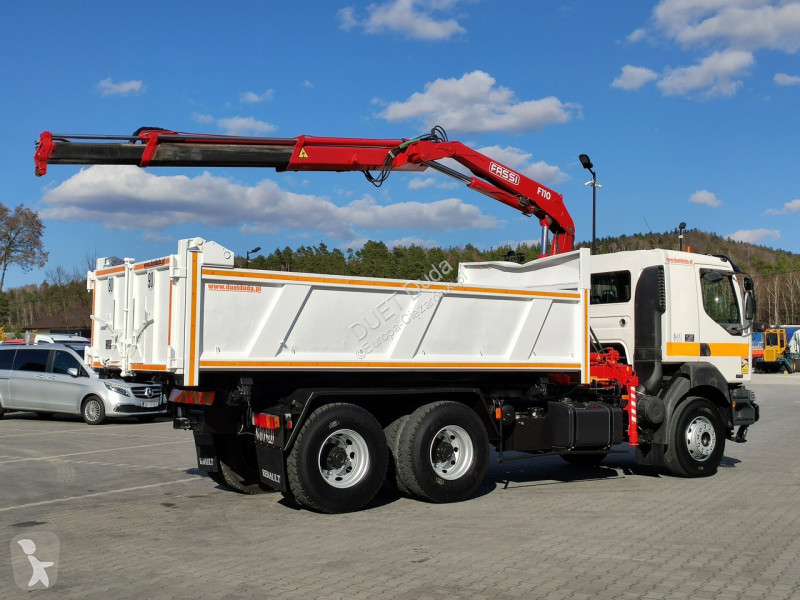 Kamion Renault 26.370 6x4 Mocny HDS FASSI F110