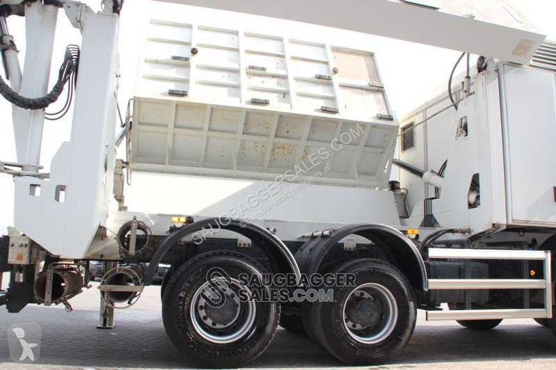 Camion Mercedes 4141 RSP 2014 Saugbagger 8x8